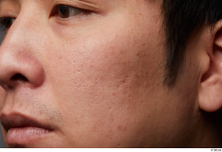 HD Face skin references Miyasaki Kazuki cheek eye lips mouth nose pores skin texture 0002.jpg